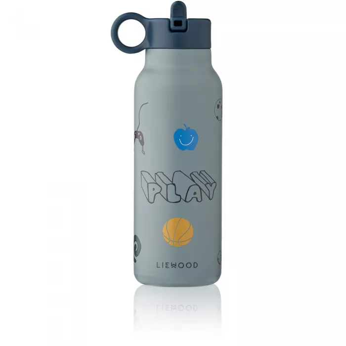 Sticla termos din otel inoxidabil Falk - 350 ml - Play / Dusty Peppermint - Liewood