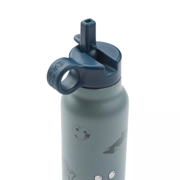 Sticla termos din otel inoxidabil Falk - 350 ml - Play / Dusty Peppermint - Liewood