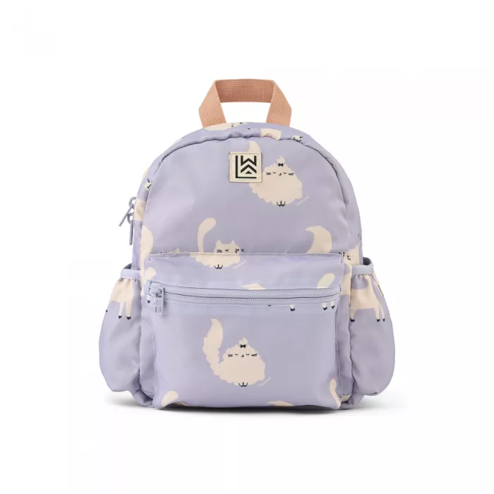 Rucsac pentru copii Andreas - Cat / Warm lilac - Liewood
