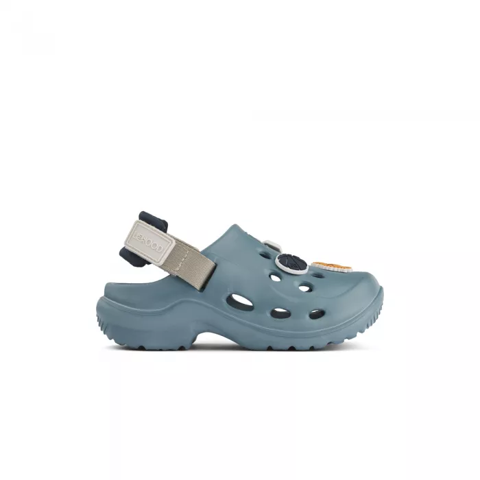 Sandale usoare pentru copii - Milas - Whale blue mix - Liewood