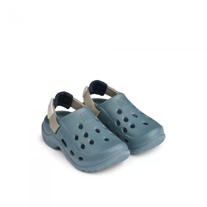 Sandale usoare pentru copii - Milas - Whale blue mix - Liewood