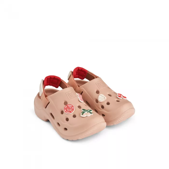 Sandale usoare pentru copii - Milas - Watermelon multi mix - Liewood