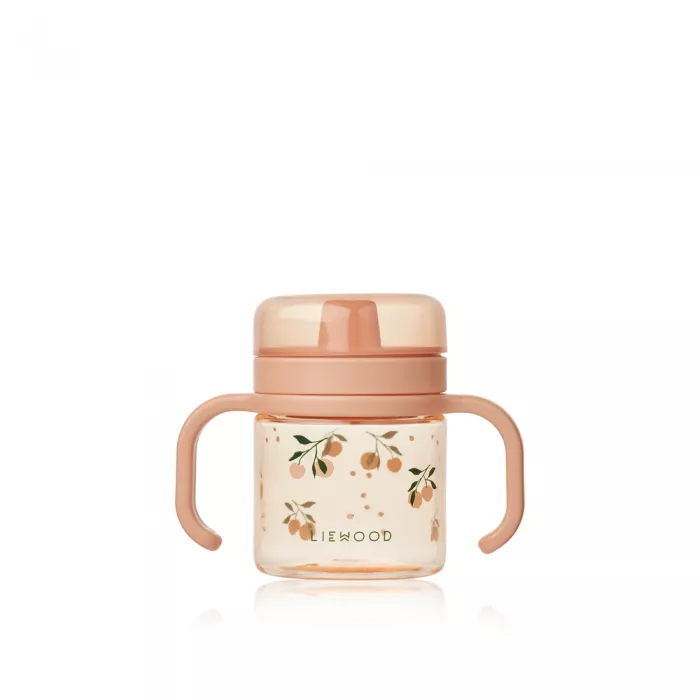Cana cu cioc din tritan pentru bebelusi - Kylo - Peach / Sea shell - Liewood