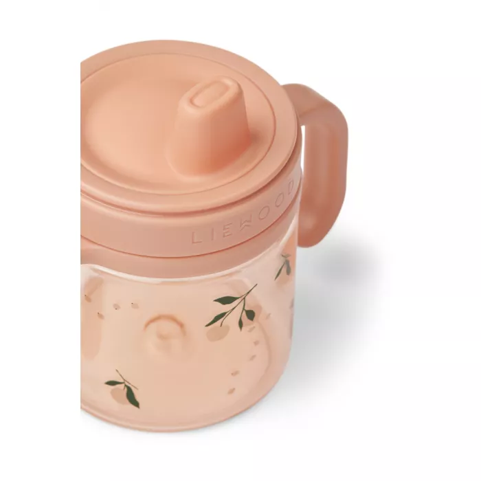 Cana cu cioc din tritan pentru bebelusi - Kylo - Peach / Sea shell - Liewood