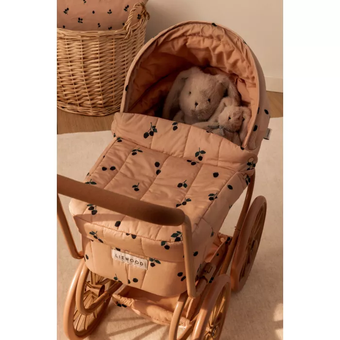 Carucior cu landou pentru papusi Adaline - Berry / Pale Tuscany - Liewood