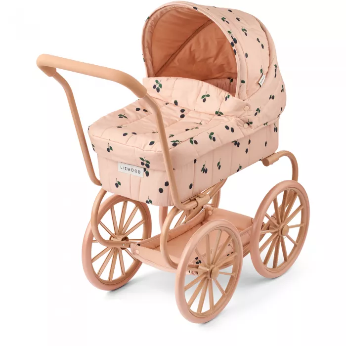 Carucior cu landou pentru papusi Adaline - Berry / Pale Tuscany - Liewood