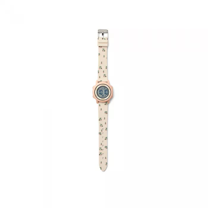 Ceas mecanic pentru copii - Sussi - Peach / Sea shell - Liewood