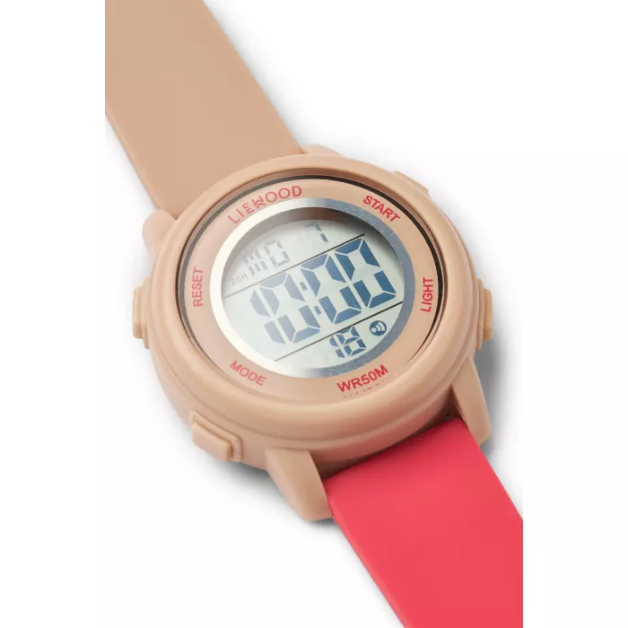Ceas mecanic pentru copii - Sussi - Watermelon multi mix - Liewood