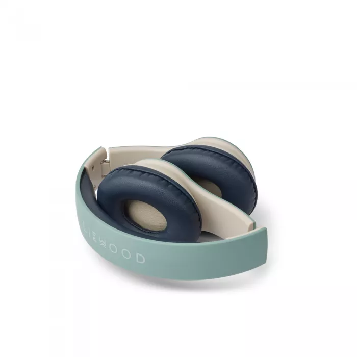 Casti audio wireless pentru copii Quinn - Peppermint mix - Liewood