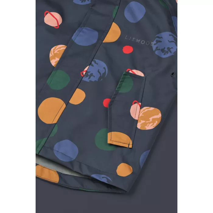 Costum impermeabil pentru ploaie - Pedia - Universe / Classic navy - Liewood