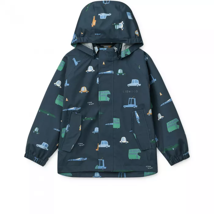 Costum impermeabil pentru ploaie - Pedia - Cars / Classic navy - Liewood
