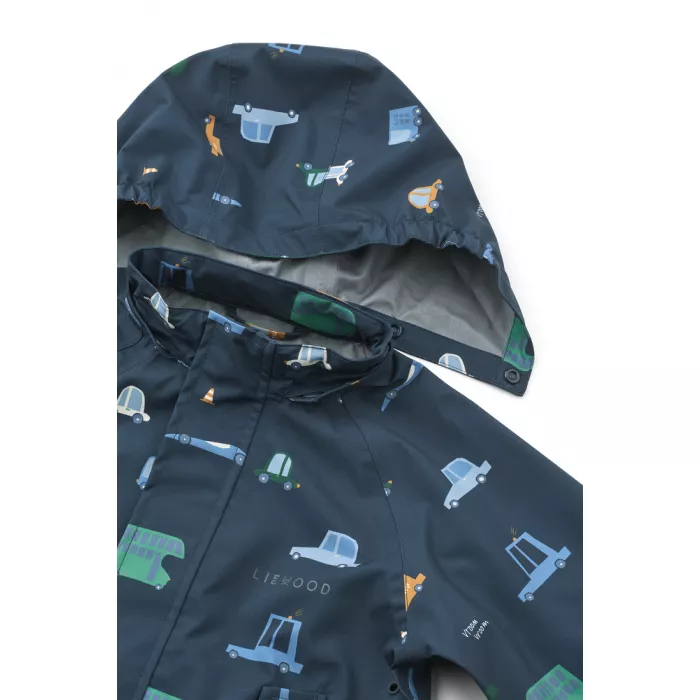 Costum impermeabil pentru ploaie - Pedia - Cars / Classic navy - Liewood
