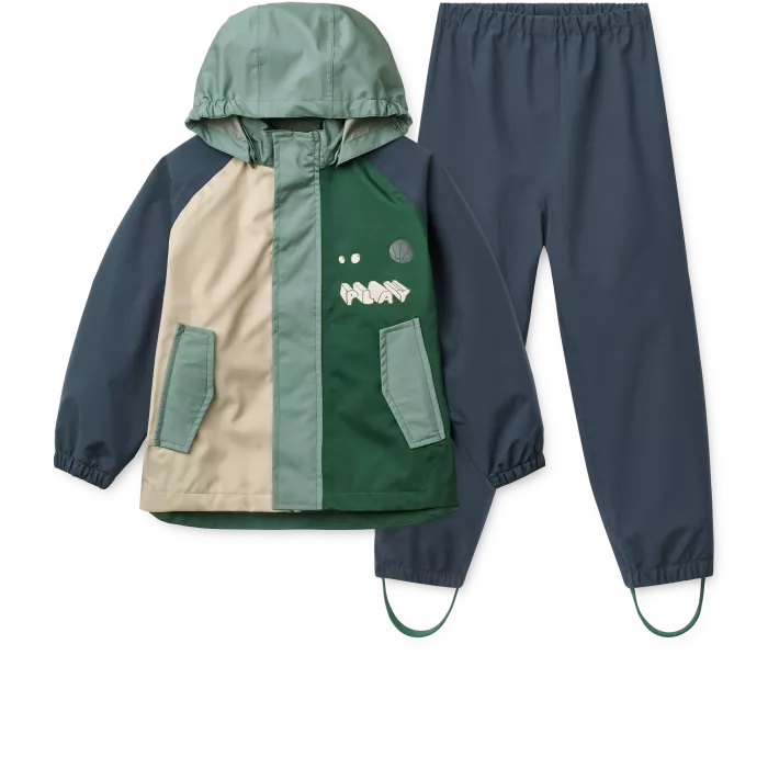 Costum impermeabil pentru ploaie - Pedia - Play multi mix - Liewood