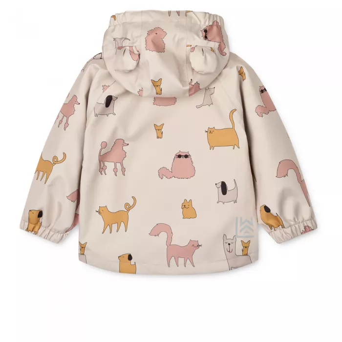 Costum impermeabil pentru ploaie - Manu - Cats and Dogs / Sandy - Liewood
