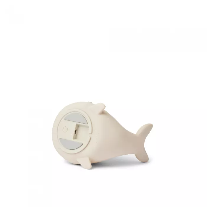 Lampa de veghe din silicon cu LED si incarcare USB Winston - Balena - Liewood