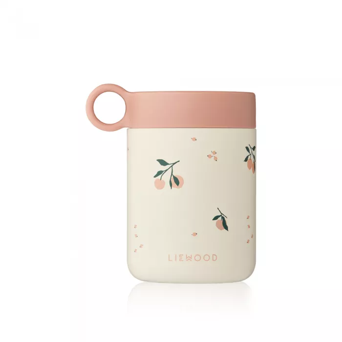 Recipient termos din otel inoxidabil - Kiani - Peach / Sea shell - Liewood