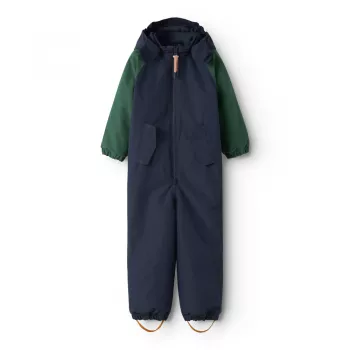 Combinezon de iarna pentru copii - Maddy - Classic navy / Hunter green - Liewood