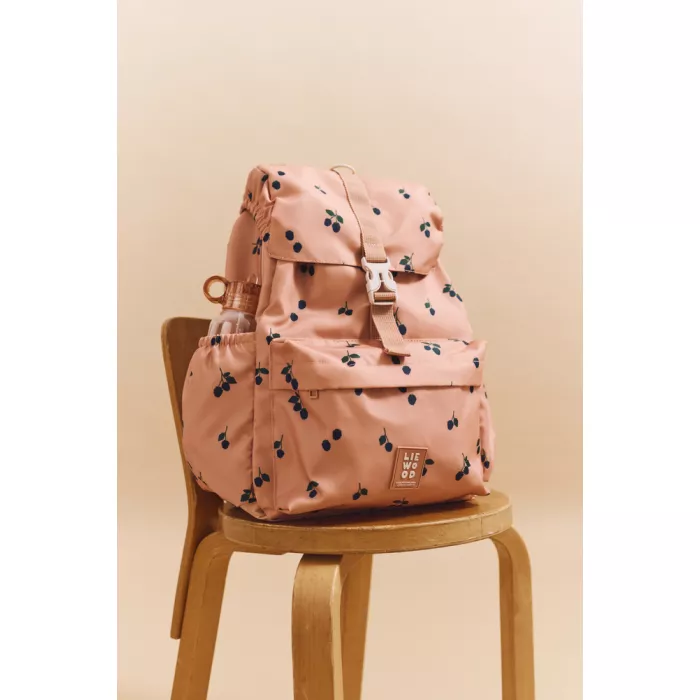 Rucsac pentru micii scolari Johnny - Berry / Pale Tuscany - Liewood