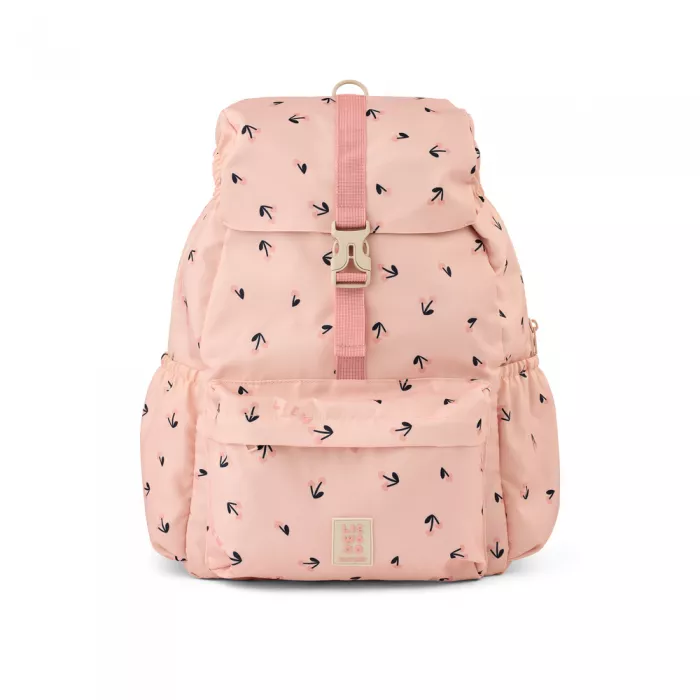Rucsac pentru scolari Johnny - Cherry heart / Rosey - Liewood