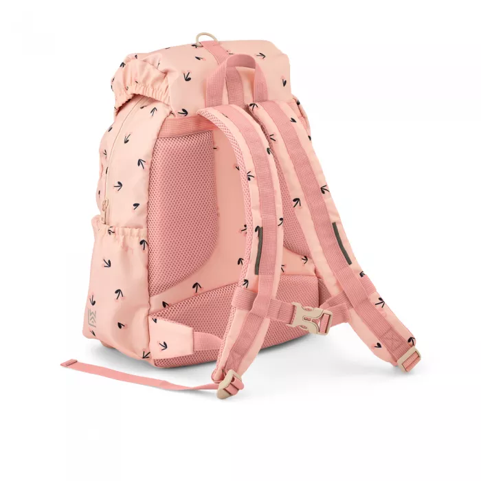 Rucsac pentru scolari Johnny - Cherry heart / Rosey - Liewood