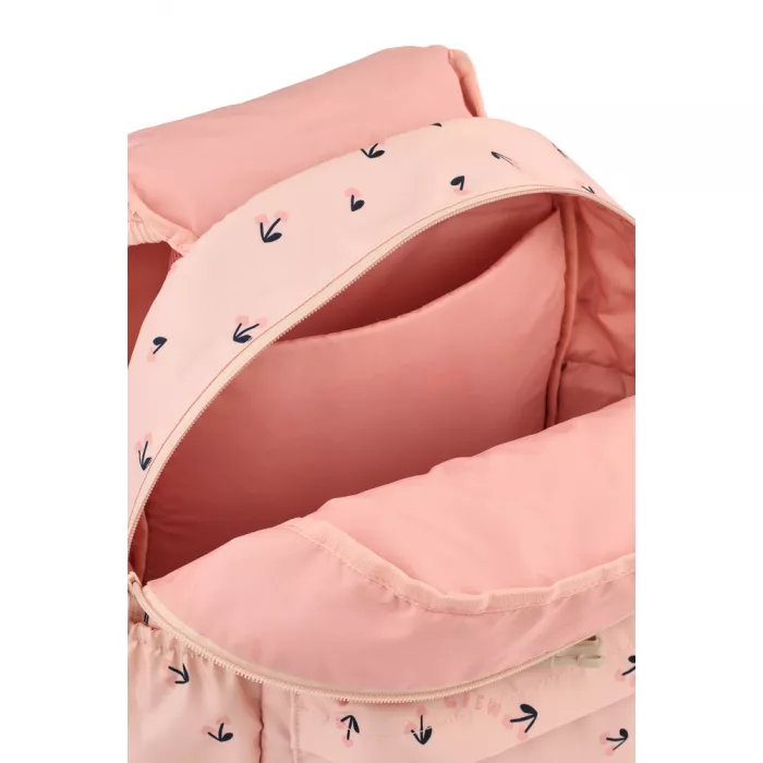 Rucsac pentru scolari Johnny - Cherry heart / Rosey - Liewood