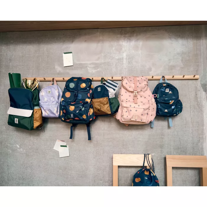 Rucsac pentru scolari Johnny - Cherry heart / Rosey - Liewood