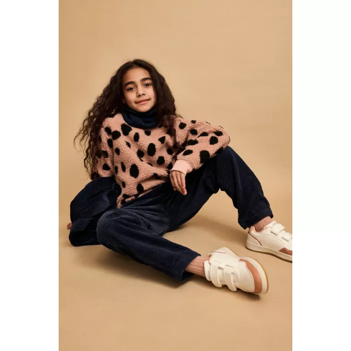 Fular circular din bumbac organic - Mathias - Clasic Navy - Liewood