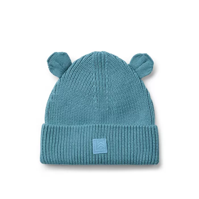 Caciula beanie din bumbac organic - Gina - Ocean View - Liewood