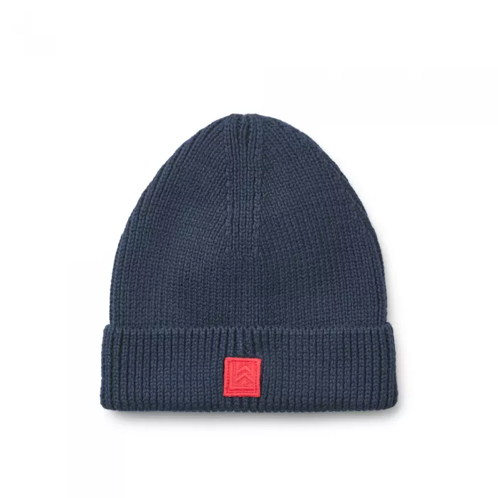 Caciula beanie din bumbac organic - Ezra - CLASIC NAVY - Liewood