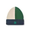 Caciula beanie din bumbac organic - Ezra - CLASIC NAVY MULTI MIX - Liewood