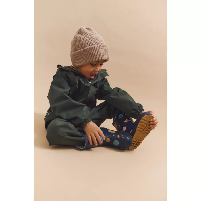 Caciula beanie din lana Emilio - Oat - Liewood