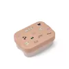 Caserola compartimentata din tritan Kamil cu capac de silicon - Mood / Pale Tuscany - LIEWOOD