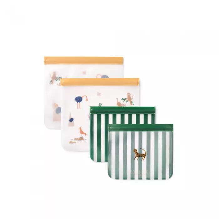 Punga reutilizabila pentru calatorie - set 4 bucati - Rebus - All together / Sandy - Liewood