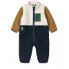 Salopeta din material teddy Nolano - Classic navy multi mix - Liewood