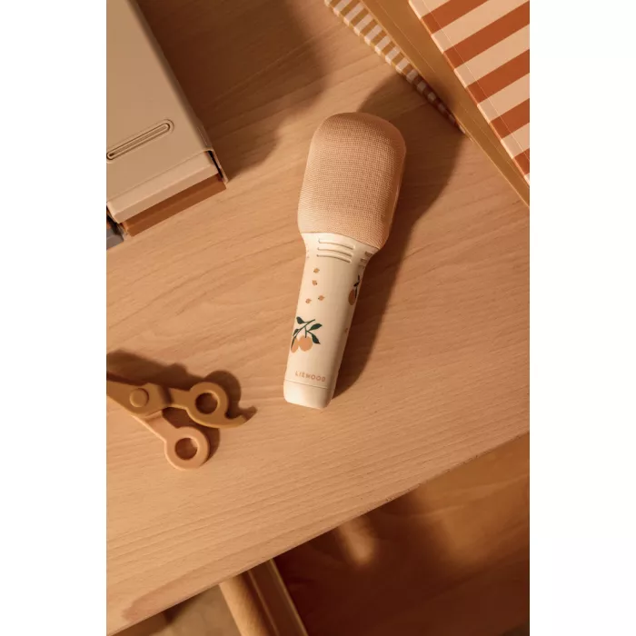 Microfon Karaoke pentru copii Beinta - Peach / Sea shell - Liewood