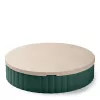 Cutie pentru nisip cu capac Saul - Garden green / Sandy - Liewood