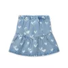 Fusta din denim Dayla - Sweethearts / light blue denim - Liewood