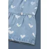 Fusta din denim Dayla - Sweethearts / light blue denim - Liewood