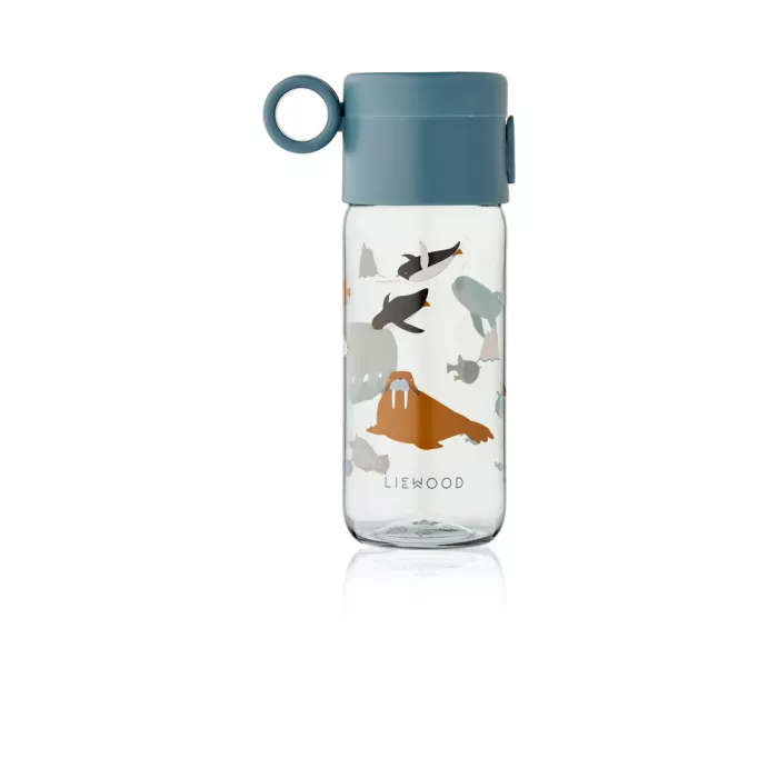 Sticla din tritan Clemence - 350 ml - Arctic Sea / Ocean view - Liewood