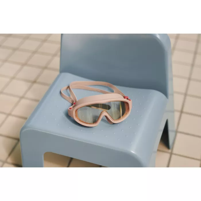 Ochelari de inot pentru copii Kerem - Tuscany rose / Apple blossom - Liewood