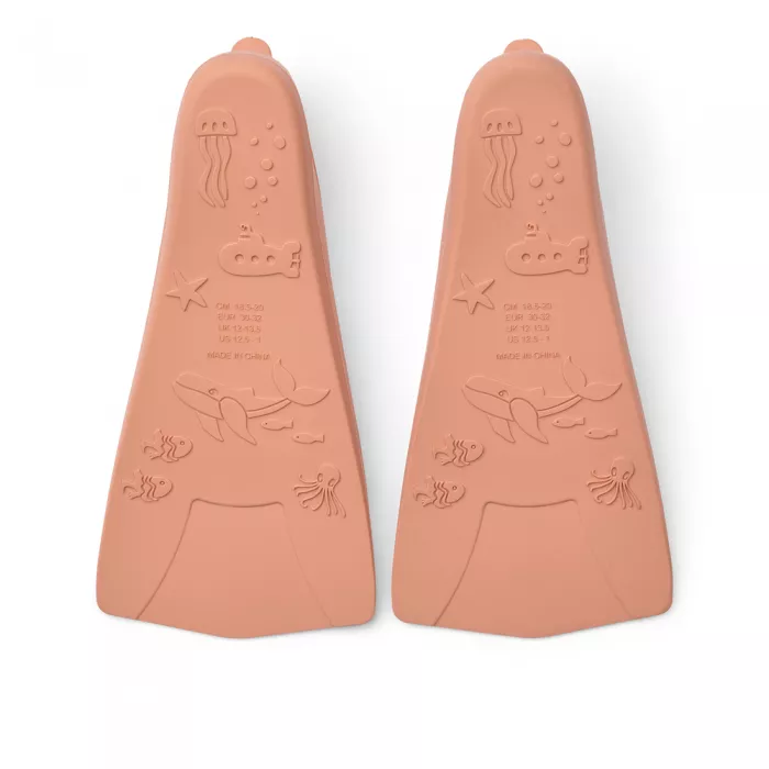 Labe de inot din silicon pentru copii - Gustav - Peach / Tuscany rose - Liewood
