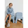 Camasa oversize din denim Kenza - Sweethearts / light blue denim - Liewood