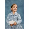 Camasa oversize din denim Kenza - Sweethearts / light blue denim - Liewood