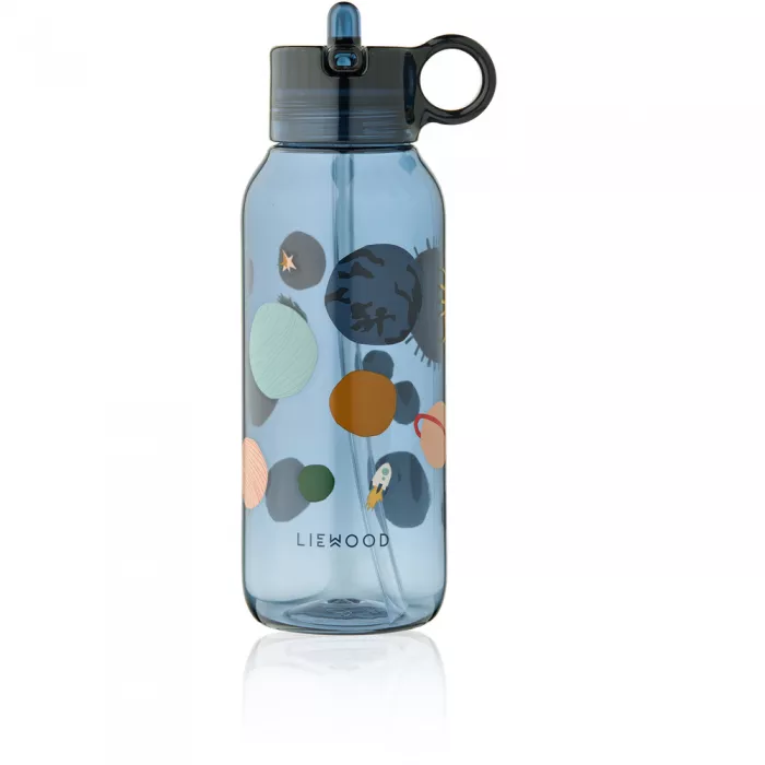 Sticla pentru apa din tritan Yang - 500 ml - Universe / Classic navy - Liewood