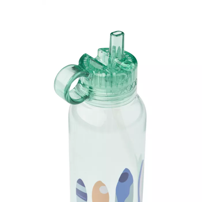 Sticla pentru apa din tritan Yang - 500 ml - Boards / Light peppermint - Liewood
