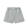 Pantaloni scurti din denim Borrisa - Classic navy / Creme de la creme - Liewood