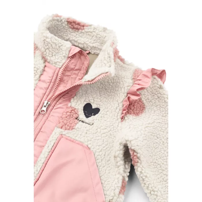 Jacheta pentru copii - Noam - Spot dot Sandy Rose blush mix - Liewood