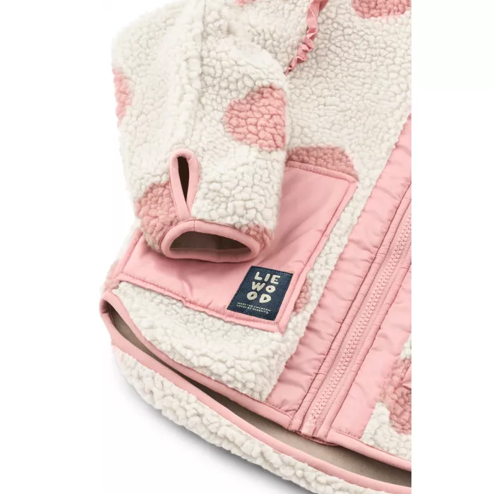 Jacheta pentru copii - Noam - Spot dot Sandy Rose blush mix - Liewood