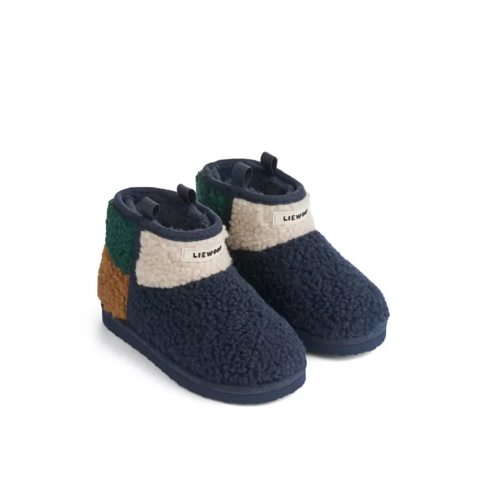 Cizme de iarna Albi - Classic navy multi mix - Liewood