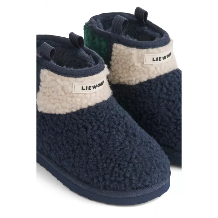 Cizme de iarna Albi - Classic navy multi mix - Liewood